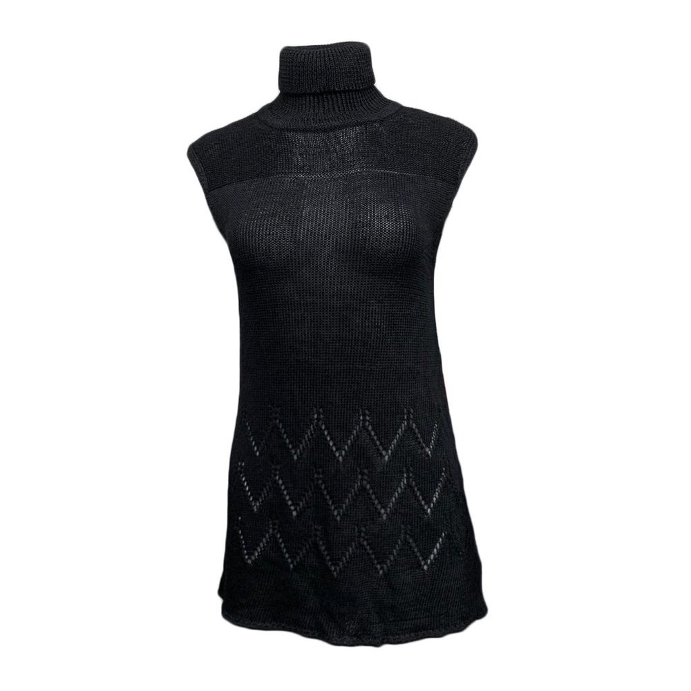 Marisol Gerona Turtle Neck Sweater - Black